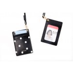 Leather Polka Dot Card holder